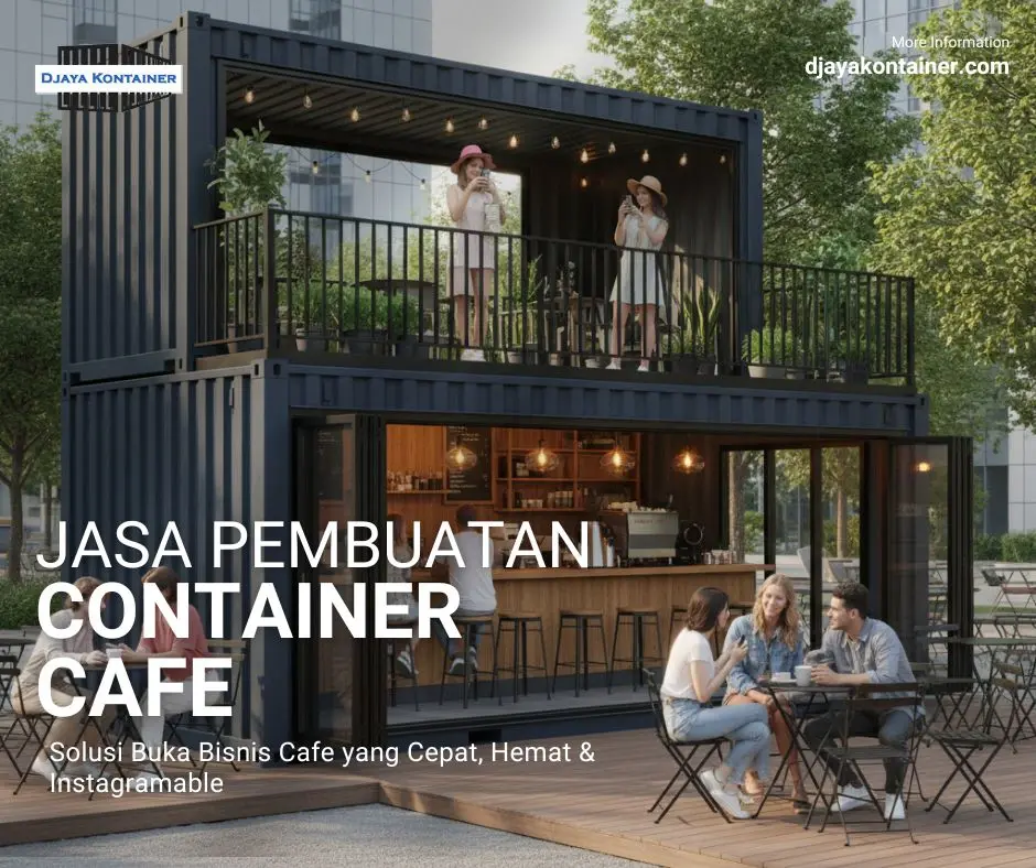 Djaya Kontainer Jasa Pembuatan Container Cafe