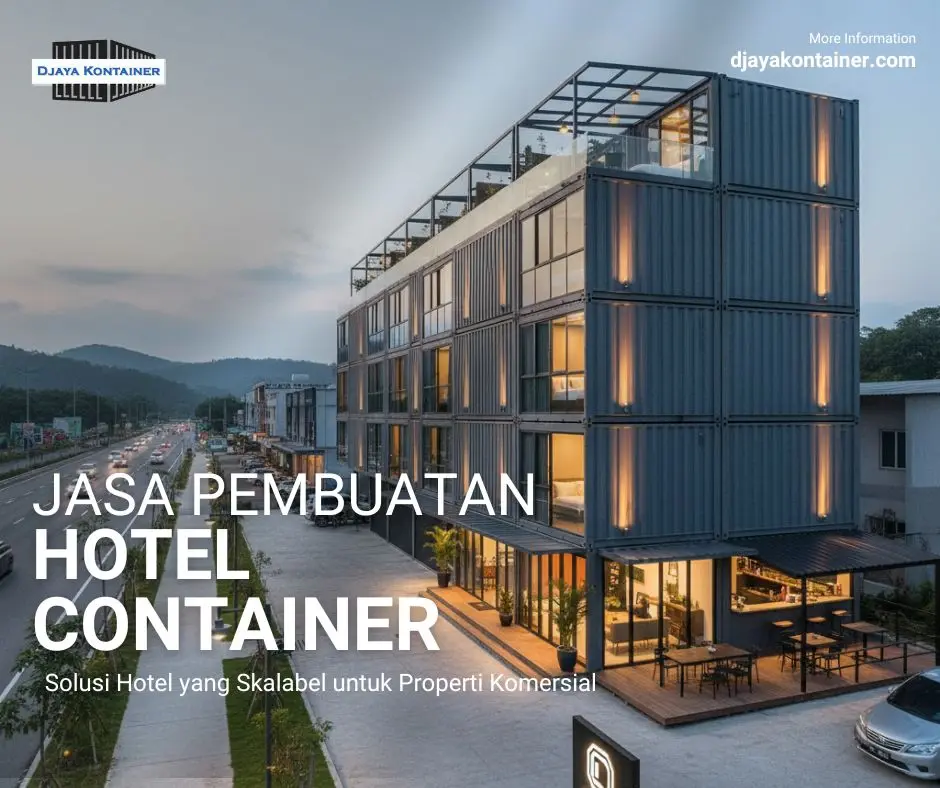 Djaya Kontainer Jasa Pembuatan Hotel Container