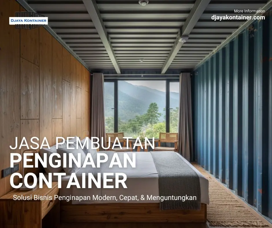 Djaya Kontainer Jasa Pembuatan Penginapan Container