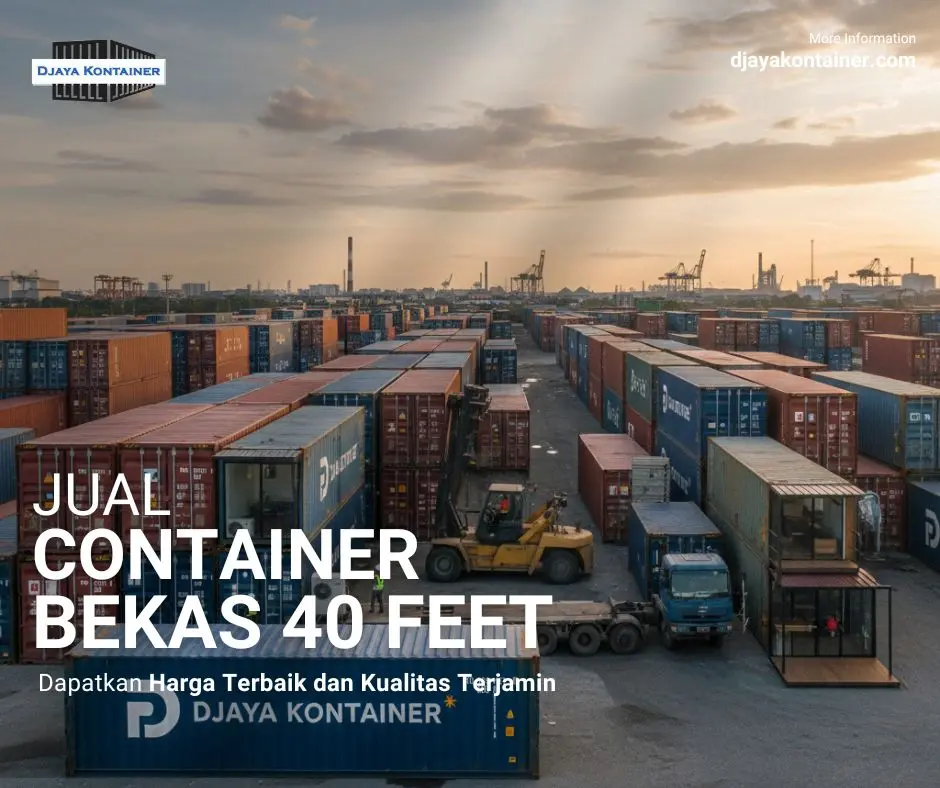 Djaya Kontainer Jual Container Bekas 40 feet