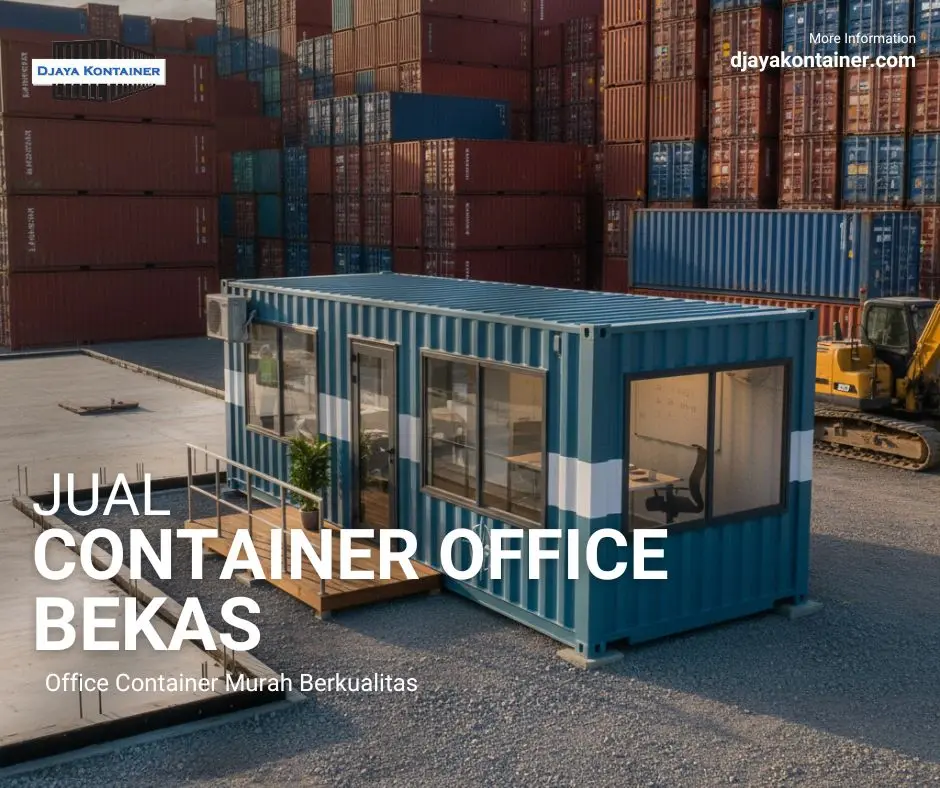Djaya Kontainer Jual Container Office Bekas