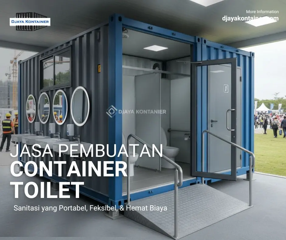 Djaya Kontainer Jual Container Toilet