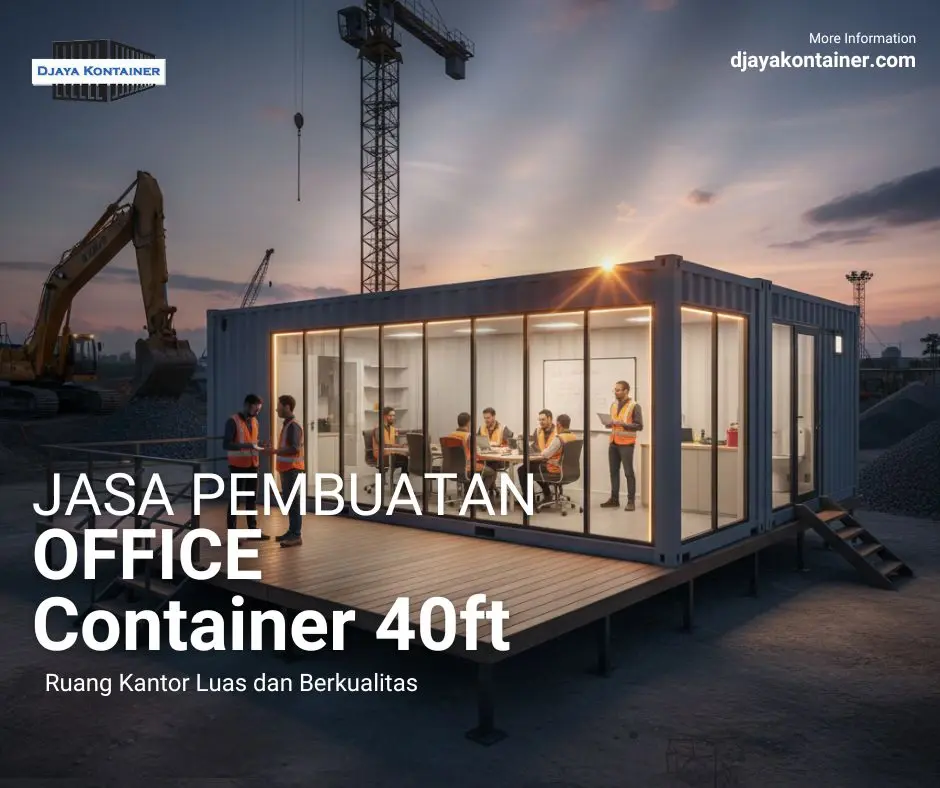Djaya Kontainer Jual Office Container 40 feet Djaya Kontainer Jual Office Container 40 feet