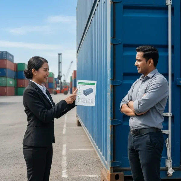 Jual Container 20 feet Bekas Kondisi Prima